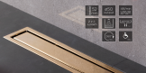 Линейный трап PESTAN Confluo Premium Line Gold