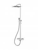 Душевая стойка с термостатическим смесителем и изливом BelBagno KRAFT-VSCM-T-IN