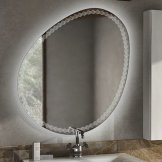 Зеркало CEZARES со встроенной LED подсветкой 98х75 см 44777