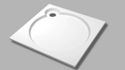 Встраиваемый поддон из искусственного мрамора CEZARES TRAY-S-A-56-W