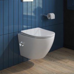 Унитаз подвесной с функцией биде и смесителем BELBAGNO UNO