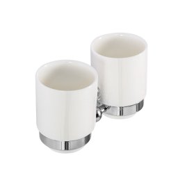 СТАКАН ПОДВЕСНОЙ двойной ART&MAX ANTIC CRYSTAL AM-E-AM-2688SJ