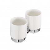 СТАКАН ПОДВЕСНОЙ двойной ART&MAX ANTIC CRYSTAL AM-E-AM-2688SJ