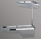 Полка угловая подвесная ART&MAX AM-G-2822