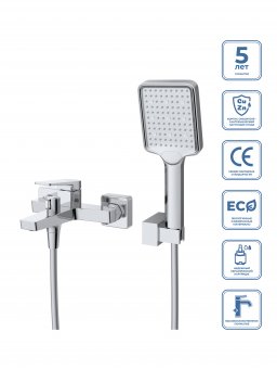 Смеситель для ванны и душа BelBagno ARDENTE-VASM-CRM