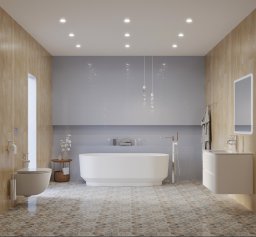 Ванна из искусственного камня Solid Surface CEZARES CZR-LINER-170-76-56-SSB