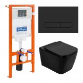 Комплект инсталляции BELBAGNO BB002-80 с унитазом ARDENTE-C и клавишей смыва