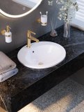 Раковина керамическая встраиваемая сверху BelBagno BB051 