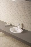 Раковина керамическая встраиваемая сверху BelBagno BB051 