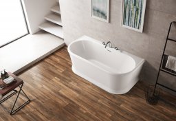 Ванна акриловая пристенная BelBagno BB408