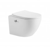 Унитаз подвесной с функцией биде, смесителем и смывом TORNADO BELBAGNO MARINO-TOR