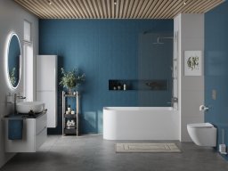 Ванна акриловая угловая BelBagno BB712