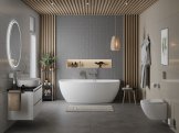 Ванна акриловая пристенная BelBagno BB83-1700-W0
