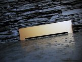 Пристенный трап 360 мм PESTAN Confluo Wall Gold