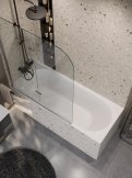 Ванна из искусственного камня Solid Surface встраиваемая CEZARES ЭКО (ECO) CZR-ECO-170-70-46-SSB