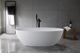 Ванна из искусственного камня Solid Surface CEZARES CZR-LIBERTA-170-76-56-SSB