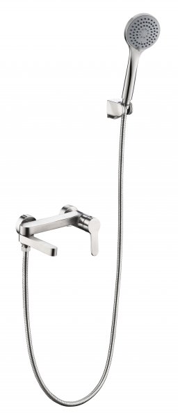 Смеситель для ванны и душа BELBAGNO DELTA DEL-SET-VDH-IN