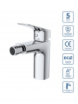 Смеситель для биде BelBagno DUE-BD-CRM-W0