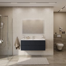 Мебель для ванной CEZARES DUET-N  с двумя ящиками 60, 70, 80, 90, 100, 120 см. 