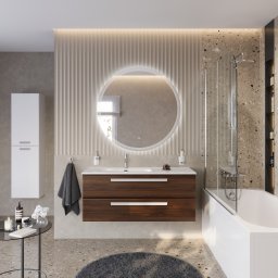 Мебель для ванной CEZARES ECO-CER-N двумя ящиками левосторонняя и правосторонняя 100, 120 см