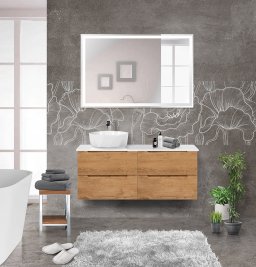 Мебель для ванной комнаты BELBAGNO ETNA-1200 со столешницей