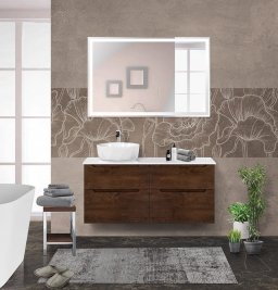 Мебель для ванной комнаты BELBAGNO ETNA-H60-1200 со столешницей