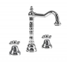 Смеситель для раковины на три отверстия CEZARES GOLF-BLS2