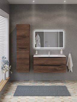 Мебель для ванной комнаты BELBAGNO МАРИНА (MARINO-MINI) 2.0 90, 100 см.