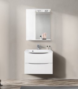 Зеркальный шкаф BELBAGNO MARINO-SPC-600/750-1A-BL-P