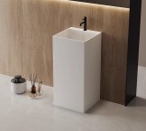Напольная раковина из искусственного камня Solid Surface CEZARES CZR-SLIDER-LV-SS