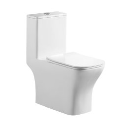 Унитаз-моноблок безободковый с сиденьем Belbagno NEON