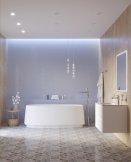 Акриловая ванна CEZARES CZR-LUX-CENTRAL-170-82-58-MATT