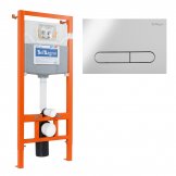 Комплект инсталляции BELBAGNO BB001-120 с клавишей смыва