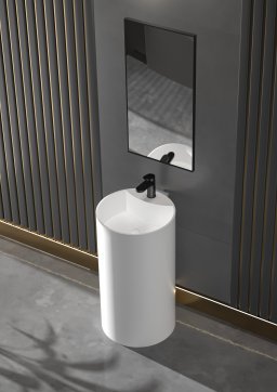 Напольная раковина из искусственного камня Solid Surface CEZARES CZR-STYLUS-LV-SS