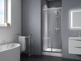 Душевая дверь в нишу BELBAGNO DUE-BF-1