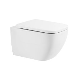 Унитаз подвесной безободковый с сиденьем BELBAGNO ALPINA 