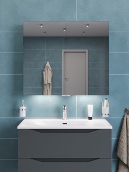 Зеркальный шкаф BelBagno SPC-2A-DL-BL
