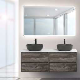 Мебель для ванной комнаты BELBAGNO KRAFT-1400 со столешницей