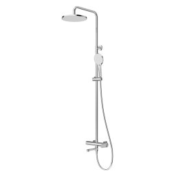 Душевая стойка со смесителем и изливом CEZARES STYLUS-CVD