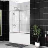 Душевая шторка на ванну BELBAGNO UNO-VF-2