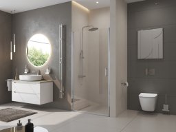 Душевая дверь в нишу BELBAGNO UNO-B-1
