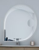 Зеркало CEZARES с увеличительным зеркалом и со встроенной LED подсветкой 90х90 45012